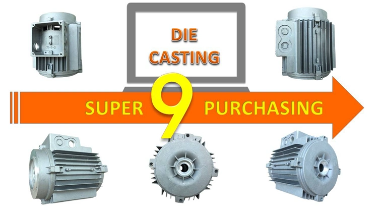 Custom ADC12 Die Casting Auto Accessories with Powder Coating