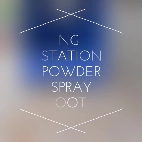 Manual Powder Spray Booth Powder Paint Booth Powder Coating Booth