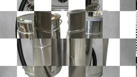 Square Fluidized Powder Hopper Container for Powder Coating Equipment