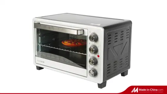 1600W Home Desktop Chicken Roasted Baking Pizza Electric Toaster Ovens 30L